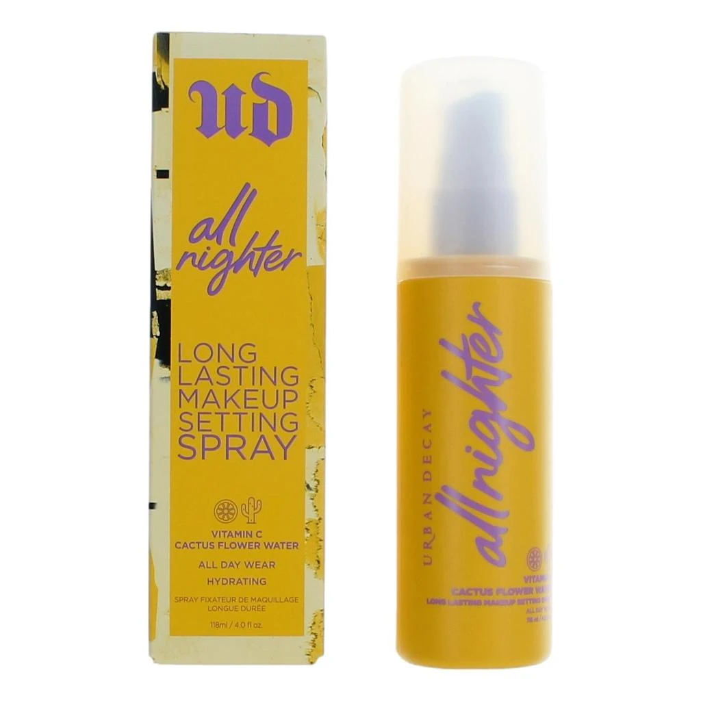 商品Urban Decay|Urban Decay All Nighter by Urban Decay, 4 oz Setting Spray with Vitamin C,价格¥271,第1张图片