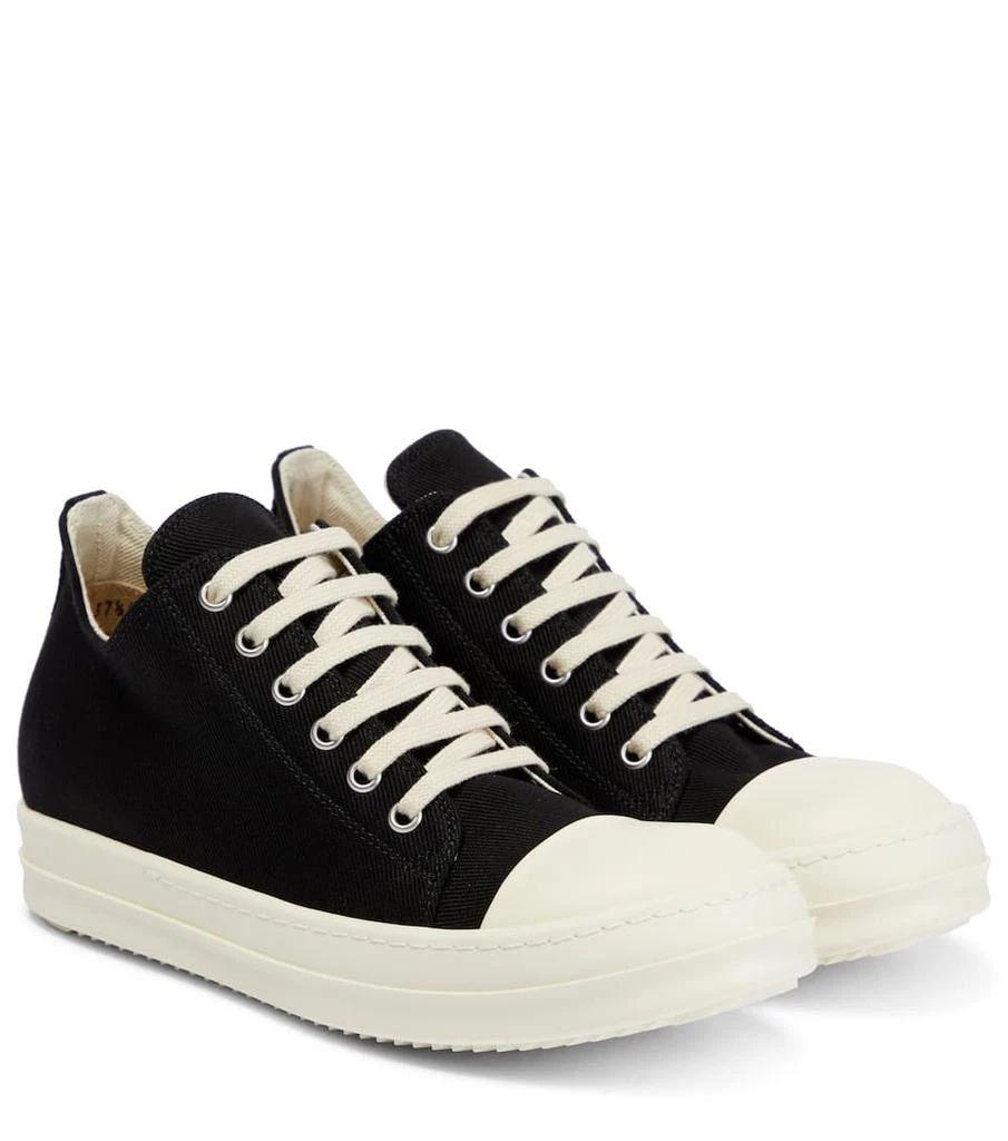 商品Rick Owens|Denim low-top sneakers,价格¥3513,第1张图片