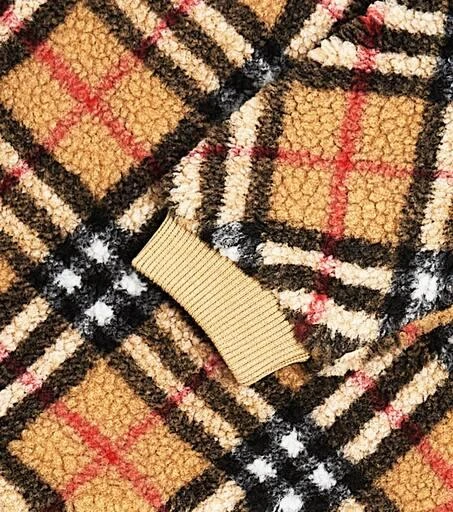 商品Burberry|婴幼儿 — Burberry Check抓绒运动衫,价格¥3614,第3张图片详细描述