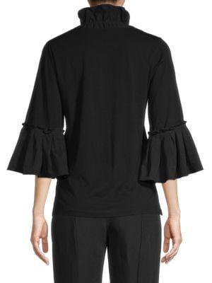 商品Kobi Halperin|Cala Ruffle Embellished Pullover Top,价格¥660,第4张图片详细描述