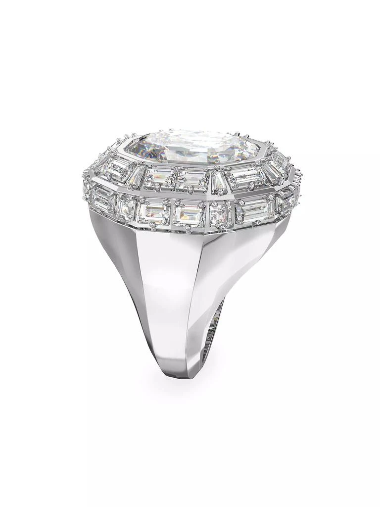 商品Swarovski|Mesmera Rhodium-Plated & Crystal Octagon Ring,价格¥2095,第3张图片详细描述