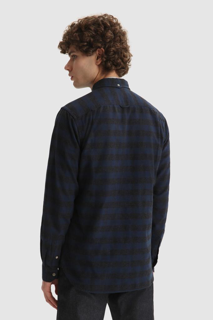 Traditional Cotton Flannel Shirt商品第4张图片规格展示