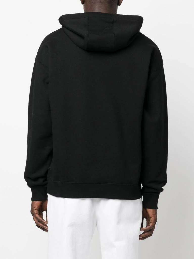 商品Versace|VERSACE - Logo Cotton Hoodie,价格¥5633,第4张图片详细描述