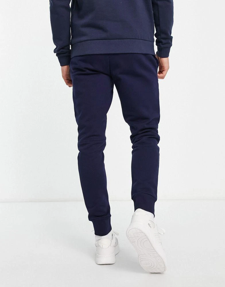 商品Lacoste|Lacoste cotton joggers in navy,价格¥570,第2张图片详细描述