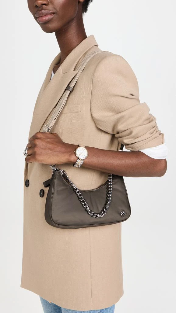 商品Tory Burch|Tory Burch 151 Mercer 小号新月包,价格¥1453,第3张图片详细描述