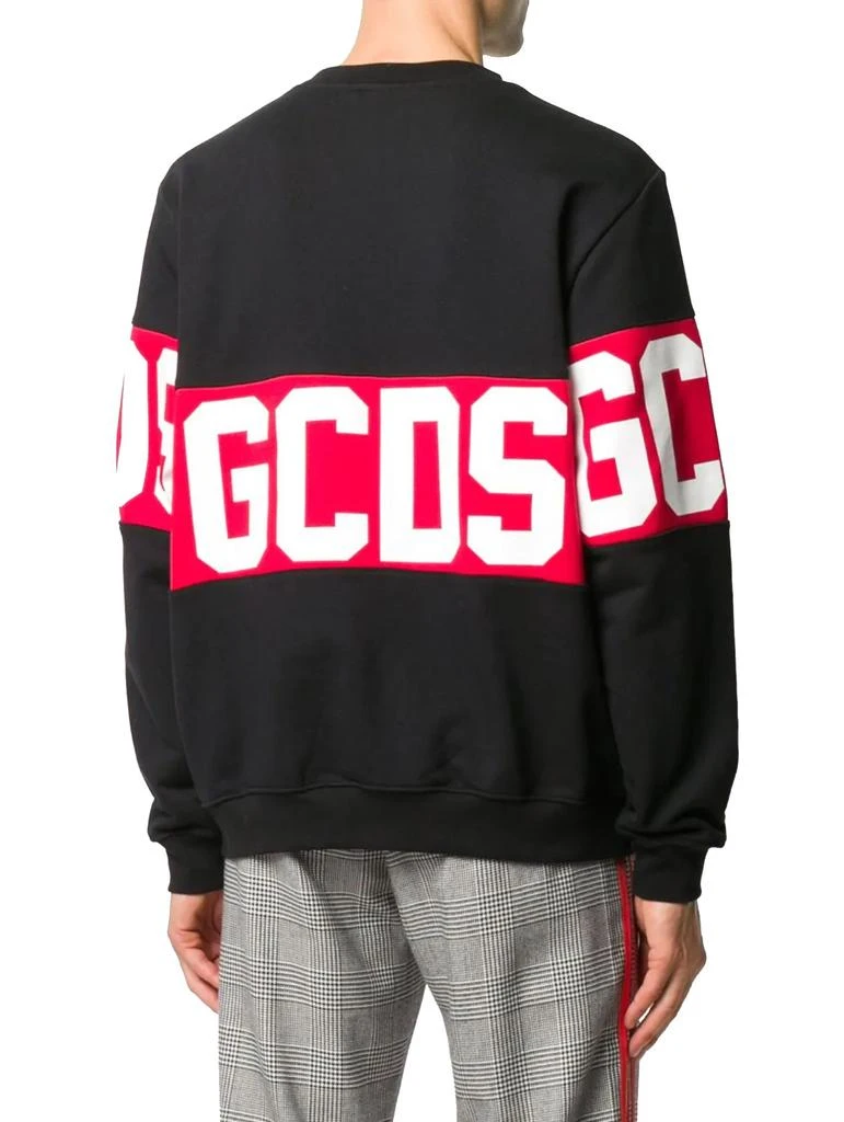 商品GCDS|Gcds men's black cotton sweatshirt,价格¥3071,第3张图片详细描述