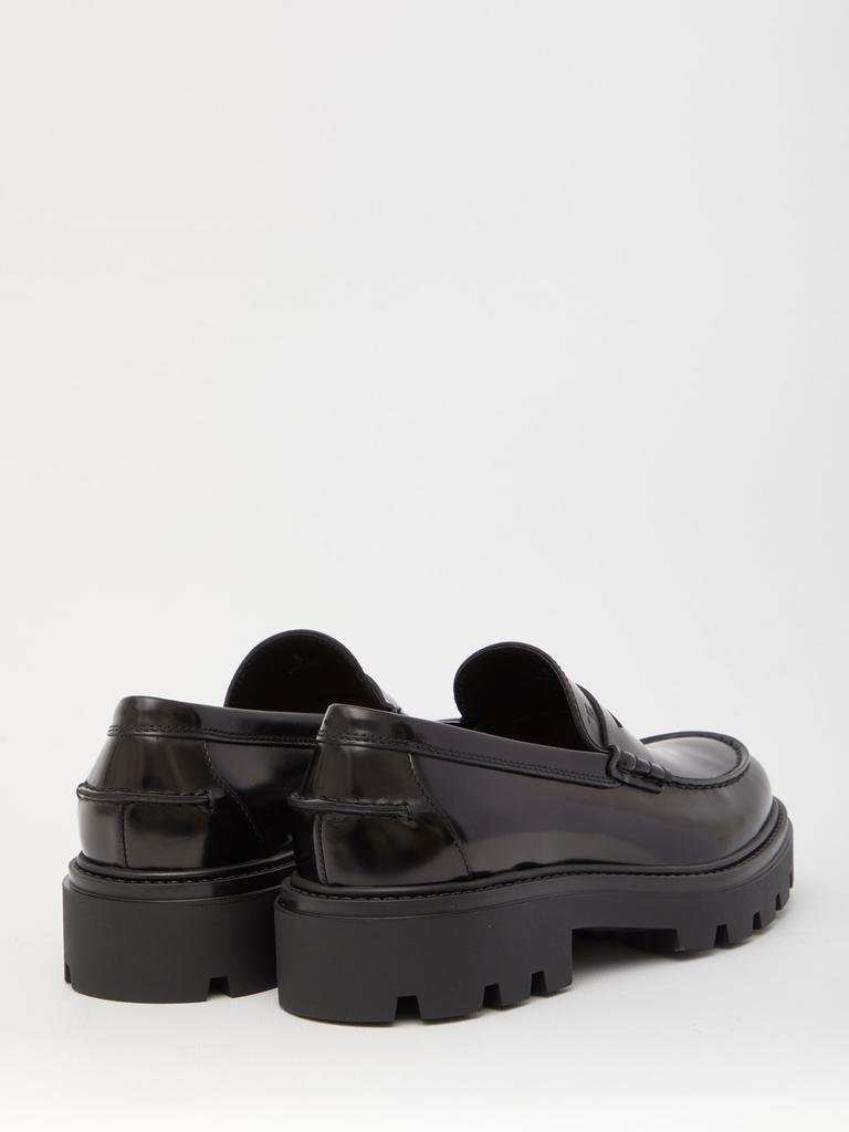 Tod's Black Leather Loafers商品第3张图片规格展示