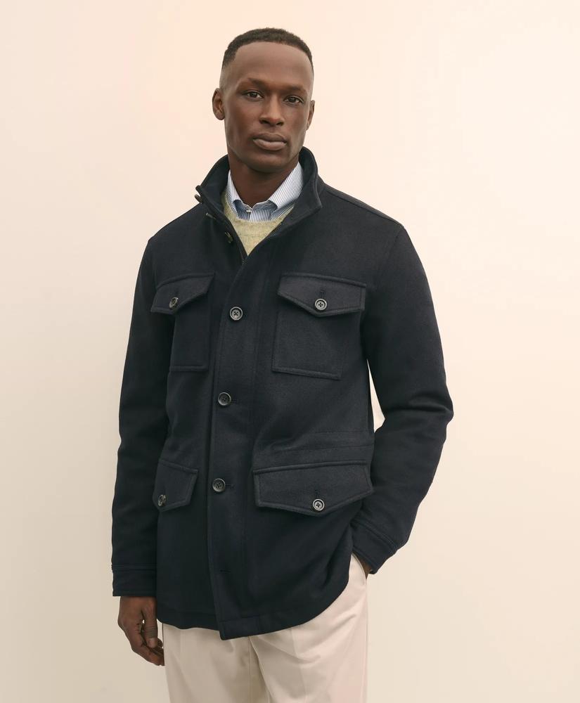 Brooks Brothers Wool Field Jacket - Jackets - Free Shipping