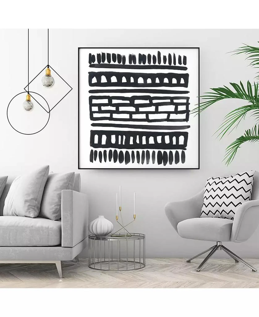 商品Giant Art|30" x 30" Weft III Art Block Framed Canvas,价格¥2106,第3张图片详细描述