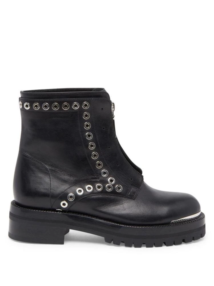 商品Alexander McQueen|Studded Leather Combat Boots,价格¥2677,第5张图片详细描述