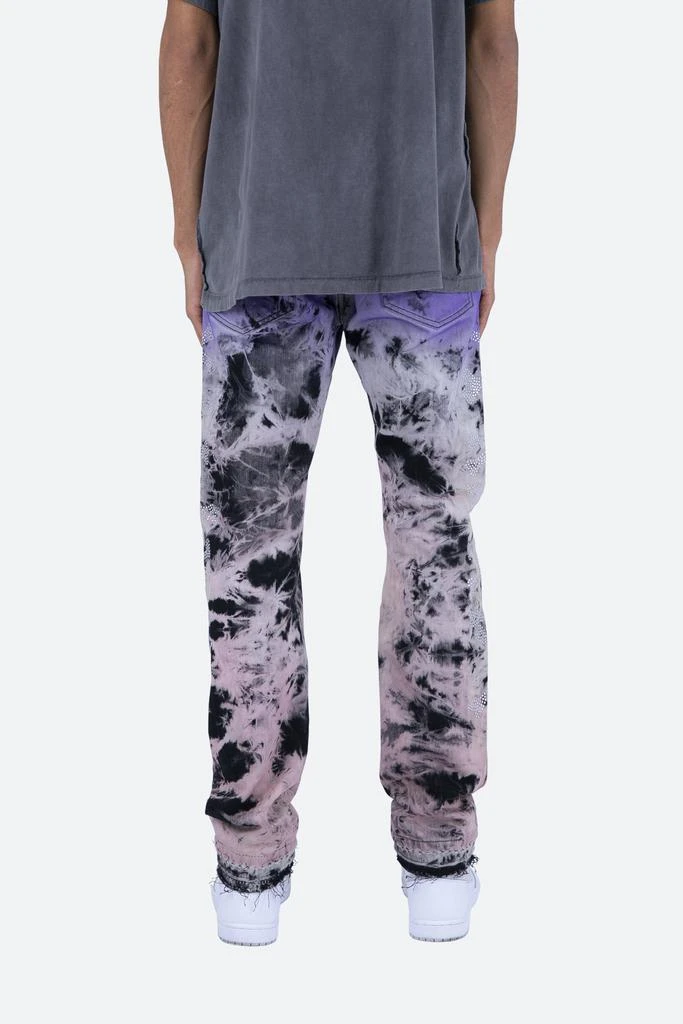 D208 Skeleton Straight Denim - Purple 商品