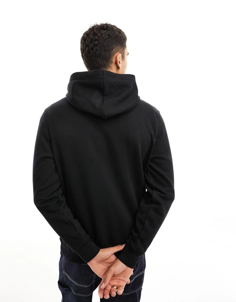 商品River Island|River Island plain hoodie in black,价格¥351,第4张图片详细描述