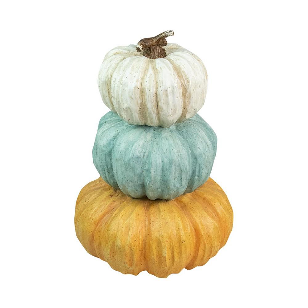 Triple Stacked Pumpkins Thanksgiving Tabletop Decor, 22"商品第2张图片规格展示