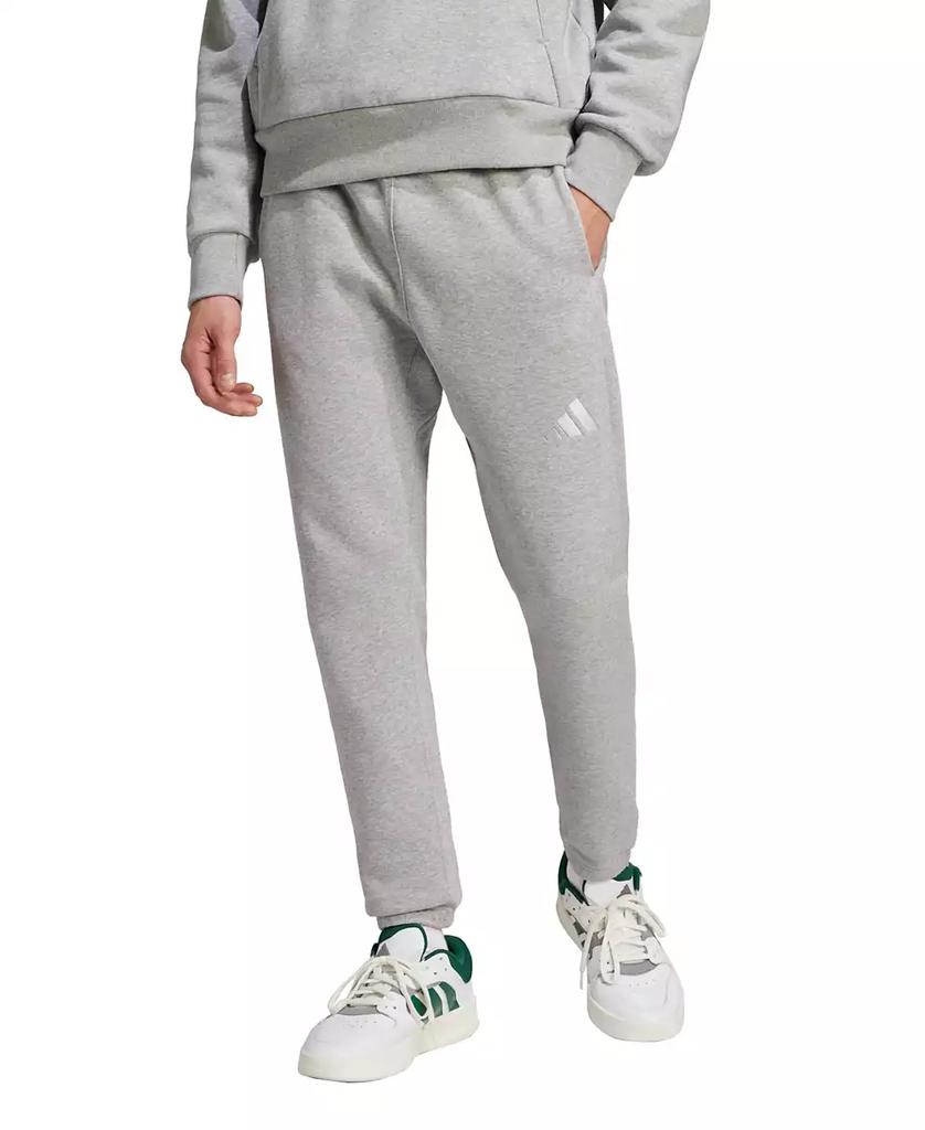 Calças de fato de treino para homem, modelo regular e corte afunilado, para todas as estações. image 2