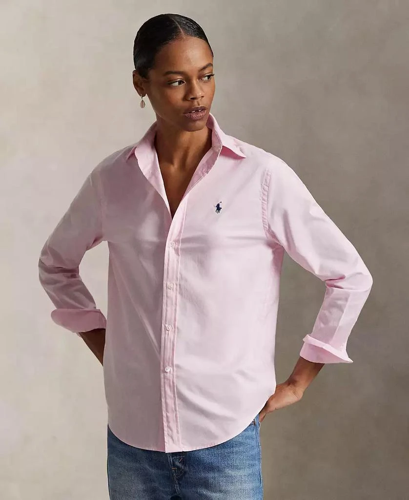 Women's Classic-Fit Cotton Twill Shirt 商品