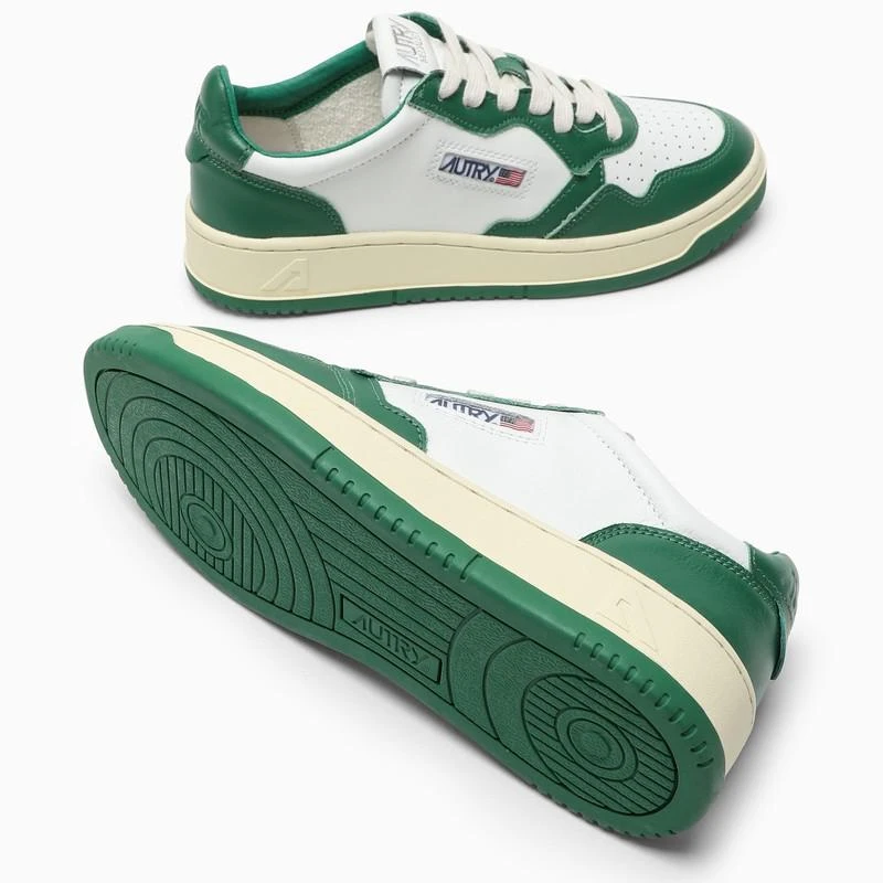 Medalist white/green trainer 商品