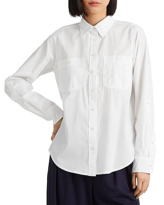 商品Ralph Lauren|Relaxed Roll Sleeve Shirt,价格¥671,第1张图片详细描述