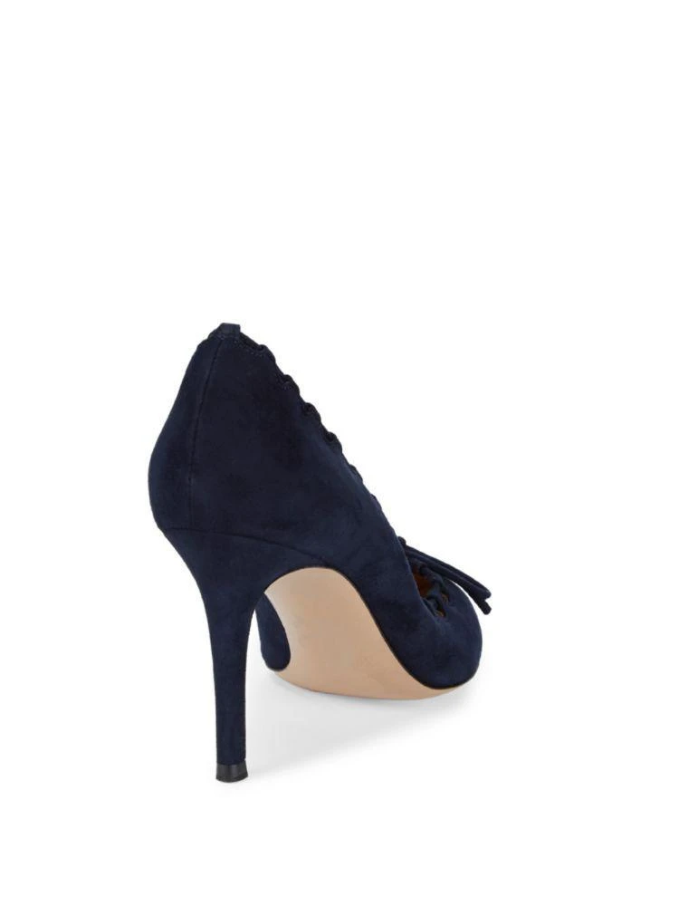 商品Gianvito Rossi|Bow Front Suede Pumps,价格¥2838,第2张图片详细描述