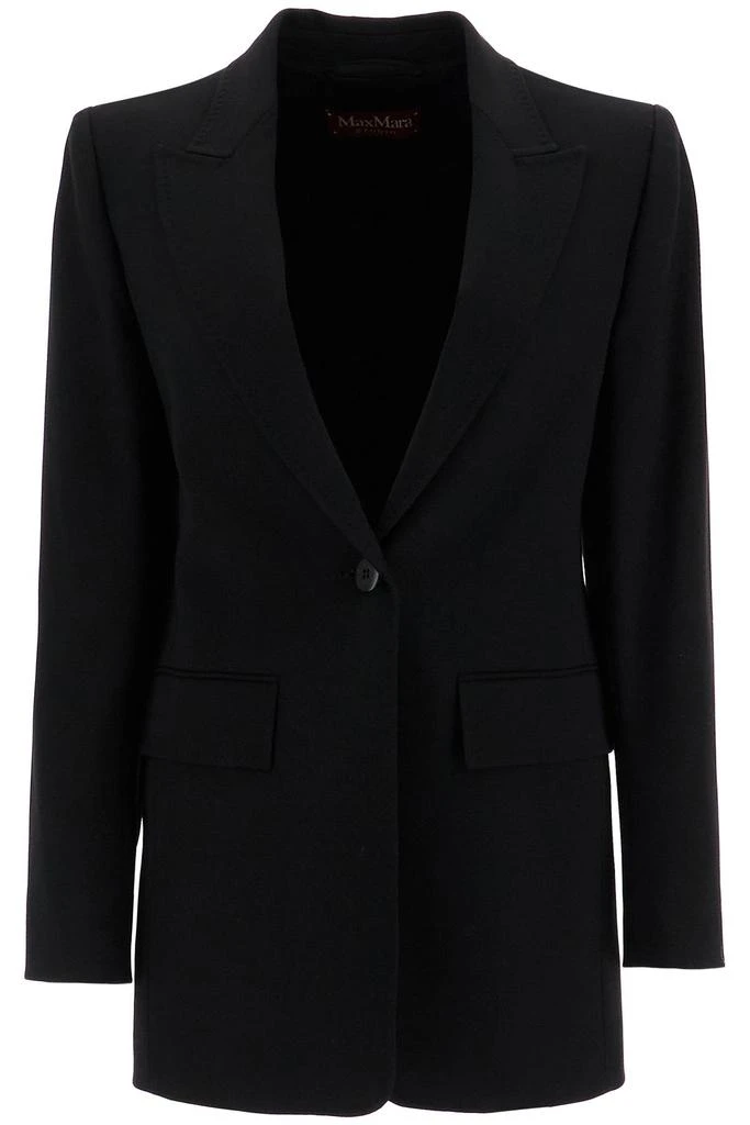 商品Max Mara|wool crepe blazer with t,价格¥1794,第1张图片