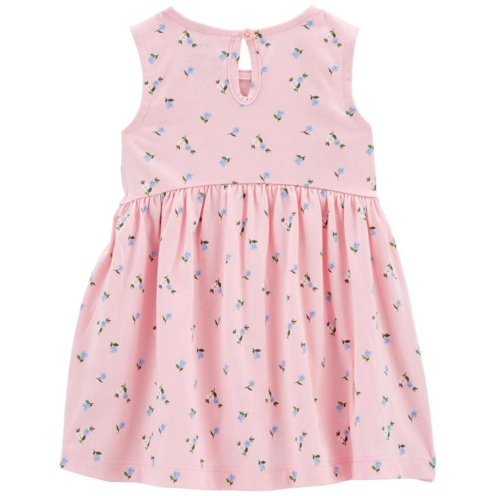 商品Carter's|Baby Girls Plaid Romper and Floral Dress, Pack of 2,价格¥128,第2张图片详细描述
