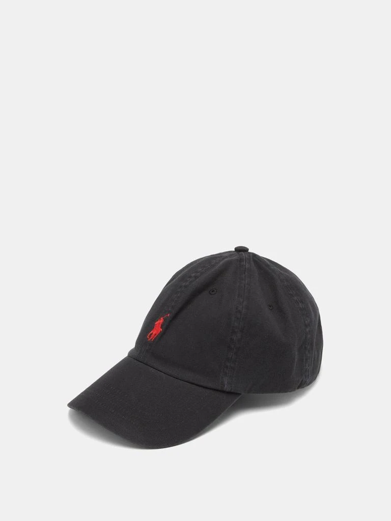 商品Ralph Lauren|Logo-embroidered canvas baseball cap,价格¥419,第1张图片