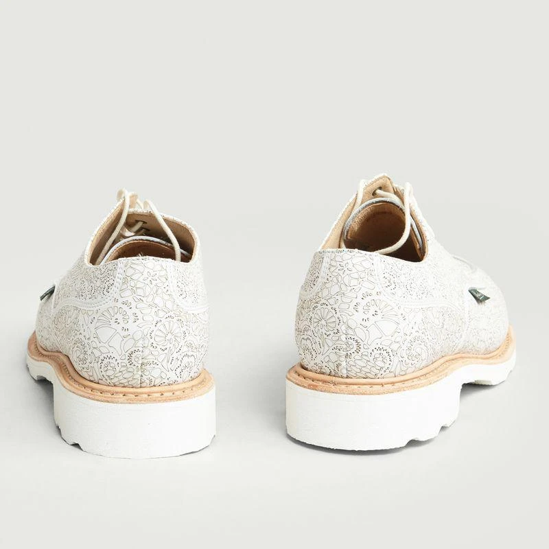 商品Paraboot|Laser Chambord Derbies White PARABOOT,价格¥1408,第5张图片详细描述