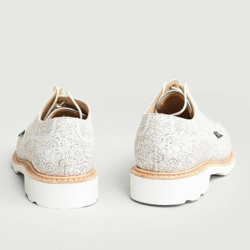 商品Paraboot|Laser Chambord Derbies White Paraboot,价格¥2775,第7张图片详细描述