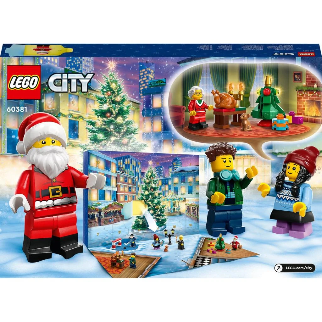 商品LEGO|LEGO City: LEGO® City Advent Calendar 2023 (60381),价格¥219,第2张图片详细描述