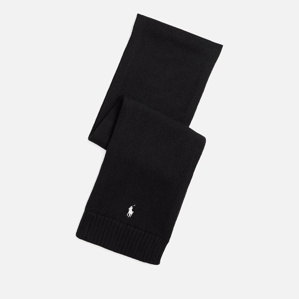 商品Ralph Lauren|Polo Ralph Lauren Men's Pima Cotton Scarf - Polo Black,价格¥522,第1张图片