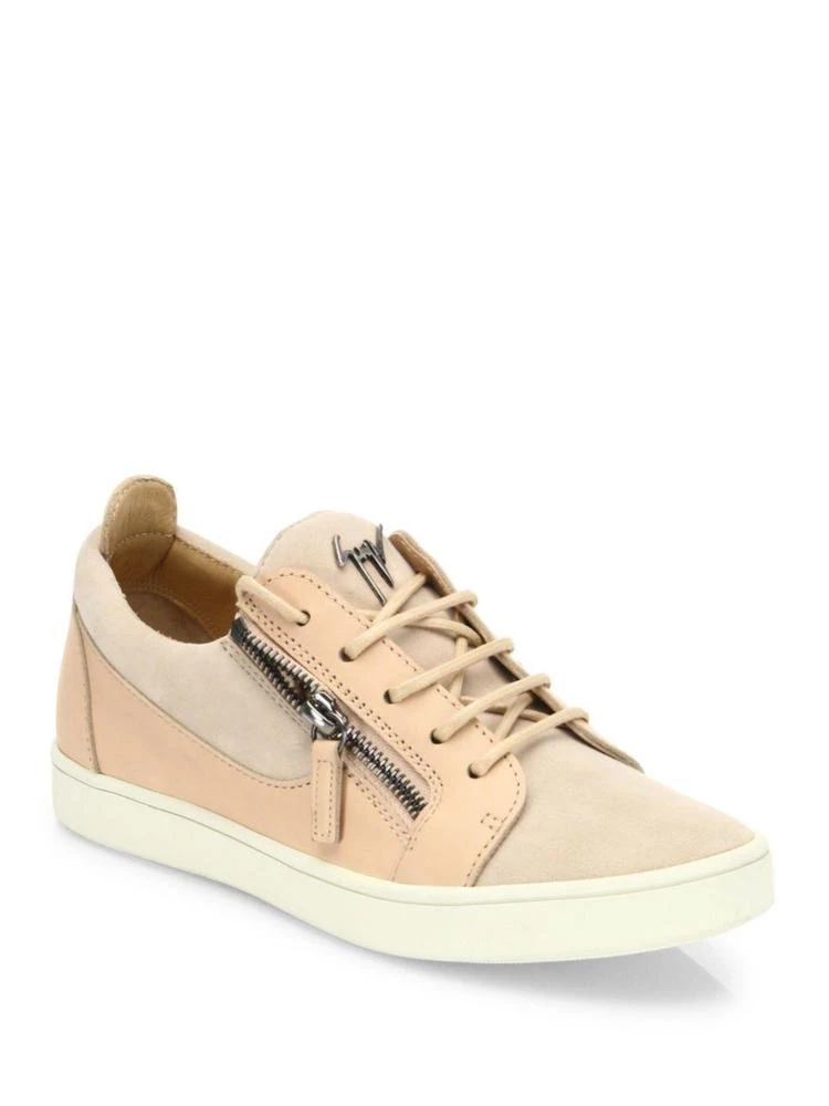 商品Giuseppe Zanotti|Breksc Leather Sneakers,价格¥1785,第1张图片