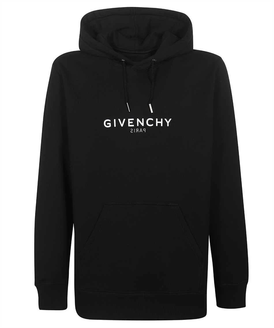 商品Givenchy|GIVENCHY 男士黑色棉质连帽卫衣 BMJ0GD3Y78-001,价格¥4187,第1张图片