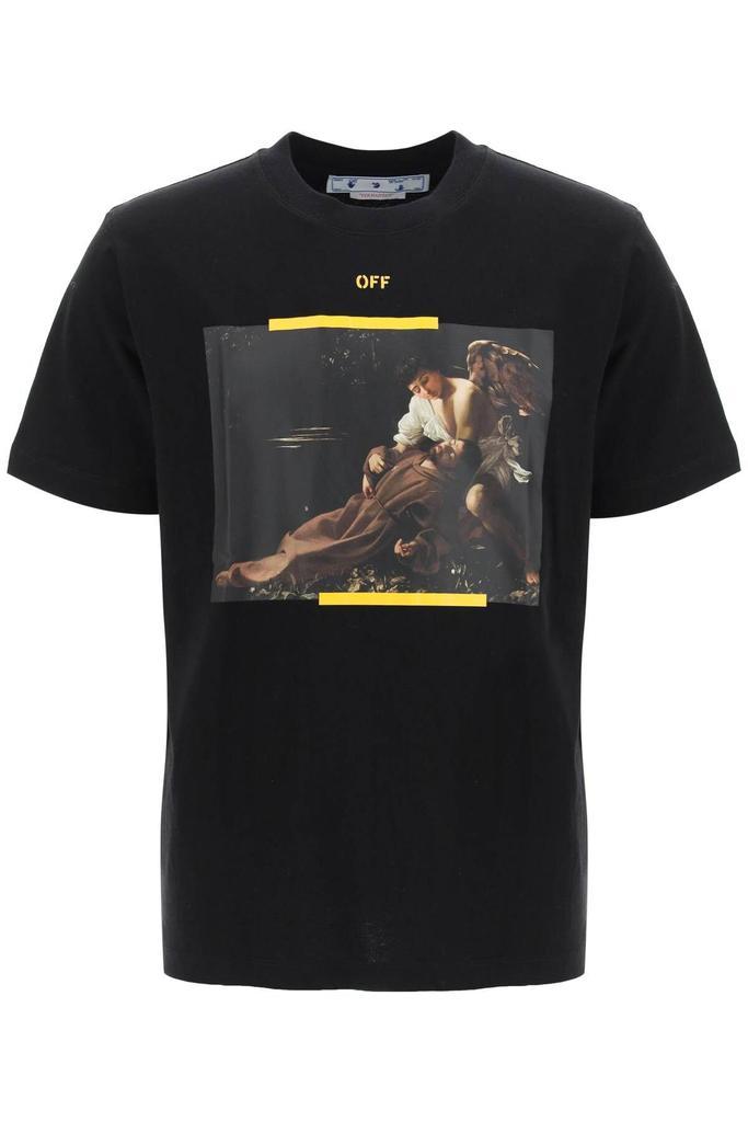 商品Off-White|CARAVAGGIO SAINT FRANCIS T-SHIRT,价格¥1900,第1张图片