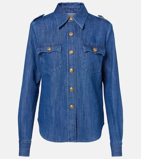 商品Valentino|牛仔上衣,价格¥17924,第1张图片