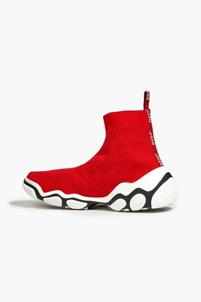 商品RED Valentino|Mesh high-top sneakers,价格¥640,第3张图片详细描述