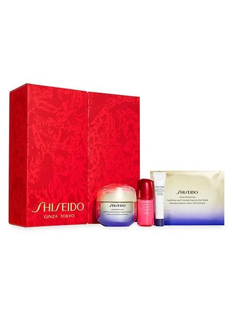 商品Shiseido|Vital Perfection Uplifting Treasures 4-Piece Skincare Collection,价格¥1024,第2张图片详细描述