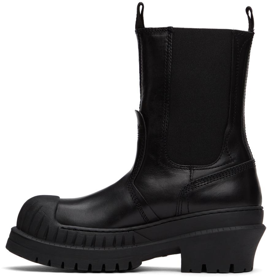 商品Acne Studios|Black Leather Chelsea Boots,价格¥5131,第5张图片详细描述