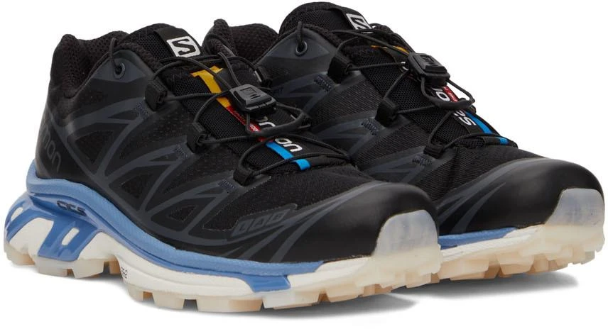 商品Salomon|Black XT-6 Low-Top Sneakers,价格¥1476,第4张图片详细描述