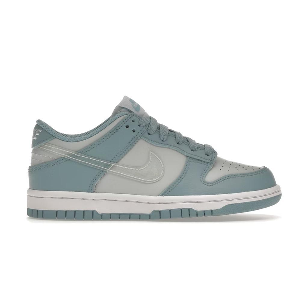 商品NIKE|Nike Dunk Low Aura Clear Blue Swoosh (GS),价格¥1204-¥1686,第1张图片