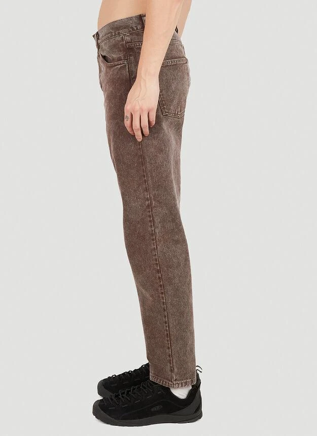 商品Carhartt WIP|Newel Jeans in Brown,价格¥475,第3张图片详细描述