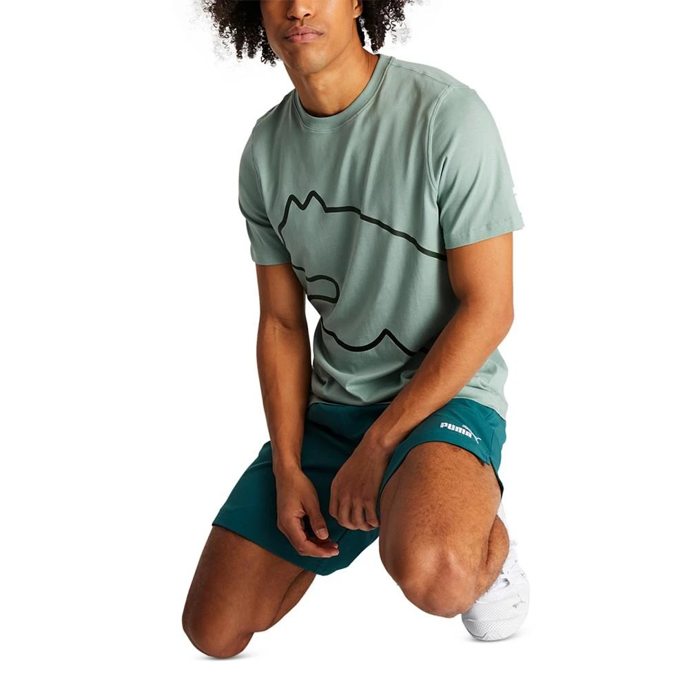 商品Puma|Men's Big Cat Logo Graphic Short-Sleeve T-Shirt,价格¥187,第3张图片详细描述