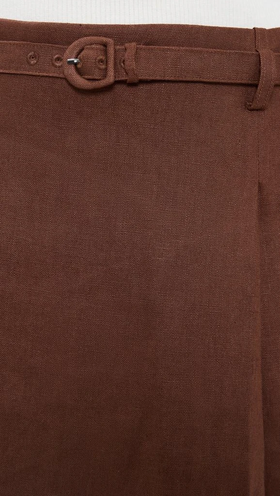 商品Reformation|Rory Linen Skirt,价格¥328,第5张图片详细描述