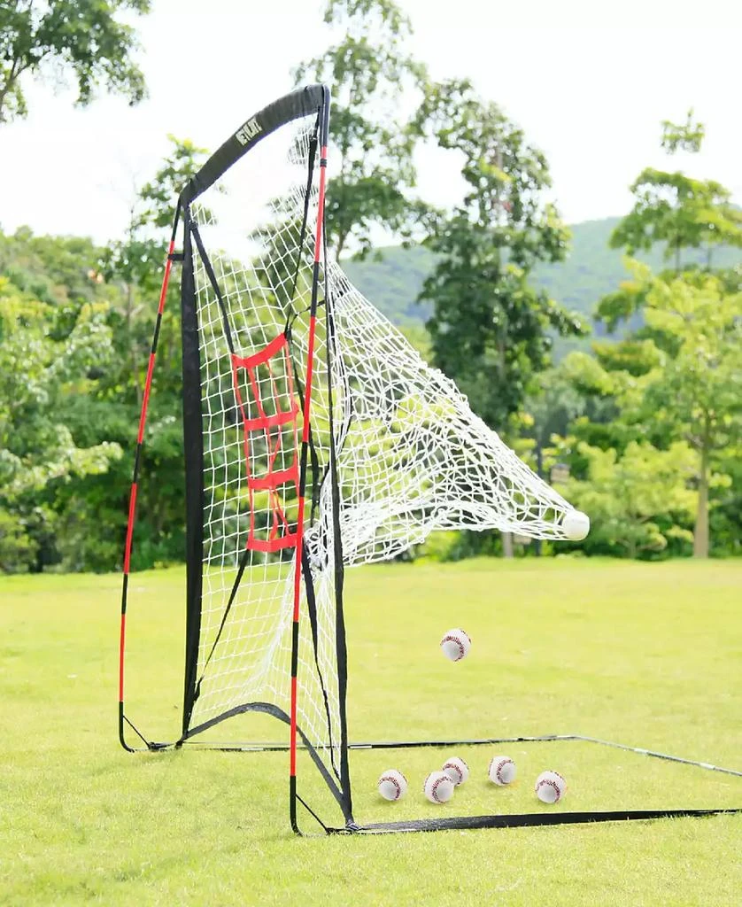 商品NET PLAYZ|Baseball Net, Kids Practice Net, Hitting Pitching Training Aids, Portable, 5' x 5',价格¥346,第3张图片详细描述