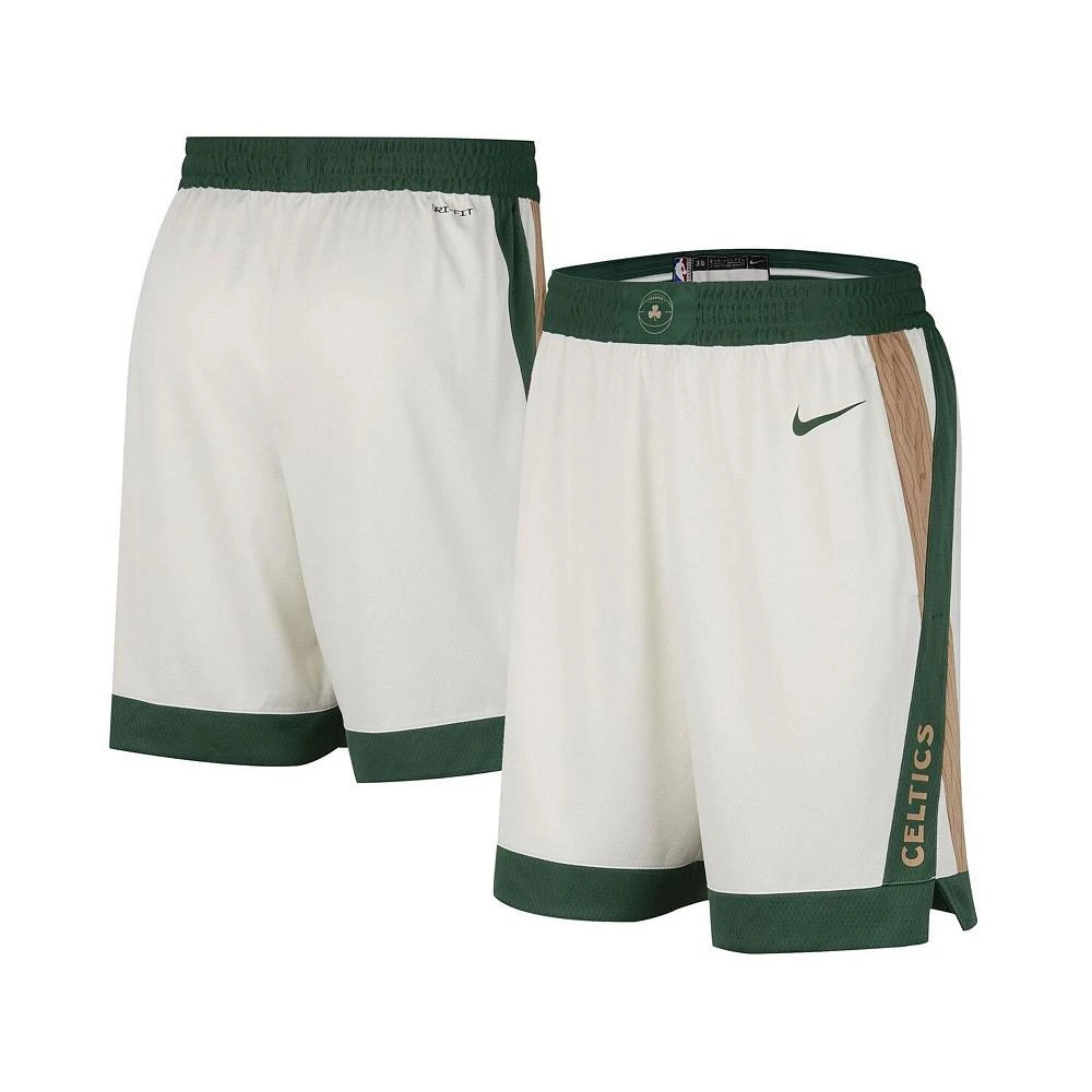 商品NIKE|Men's Cream Boston Celtics 2023/24 City Edition Swingman Shorts,价格¥662,第1张图片