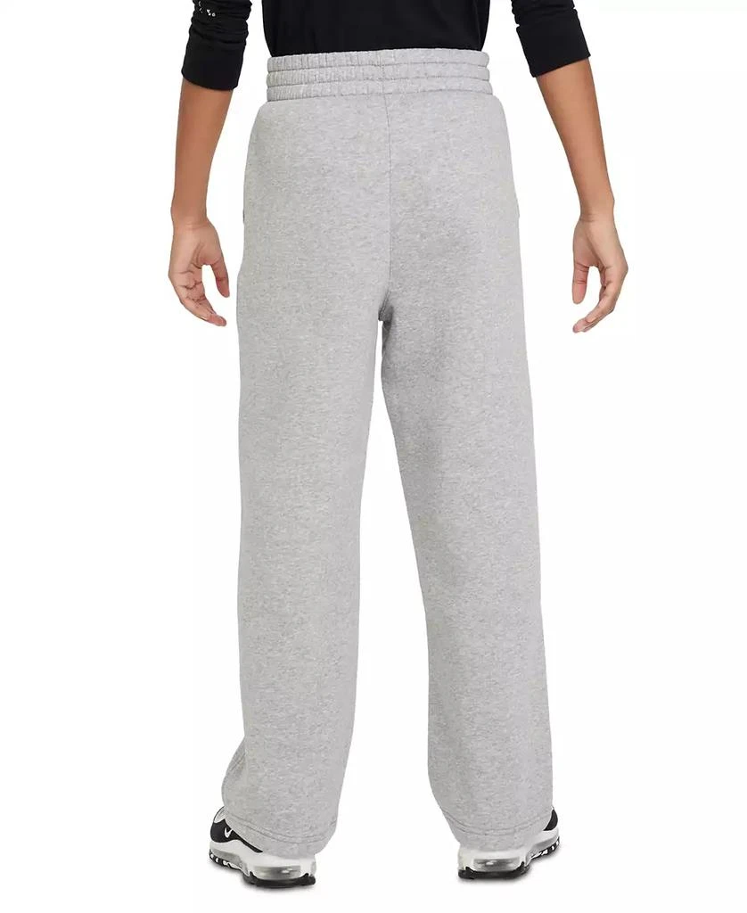 商品NIKE|Big Girls Sportswear Club Fleece Wide-Leg Pants,价格¥155,第2张图片详细描述