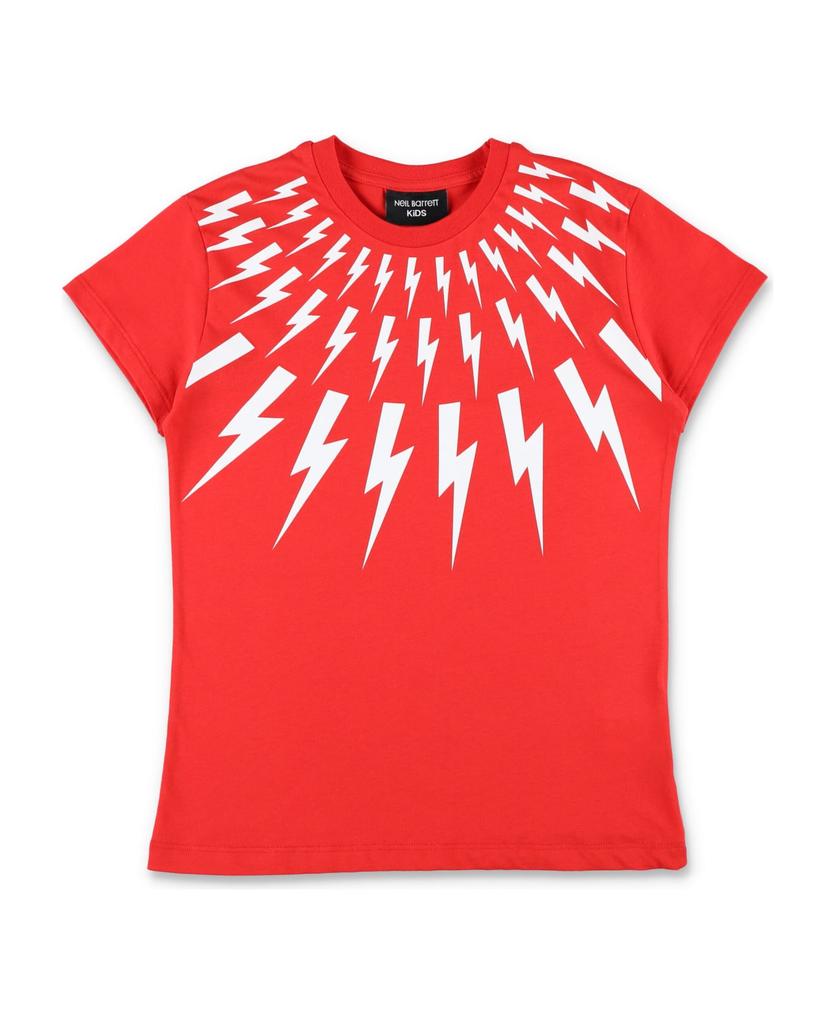 Fair-isle Thunderbolt T-shirt商品第1张图片规格展示