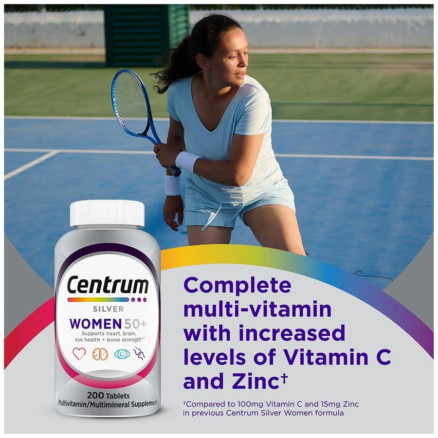 商品Centrum|银装女性复合维生素 适用年龄50+,价格¥198,第3张图片详细描述