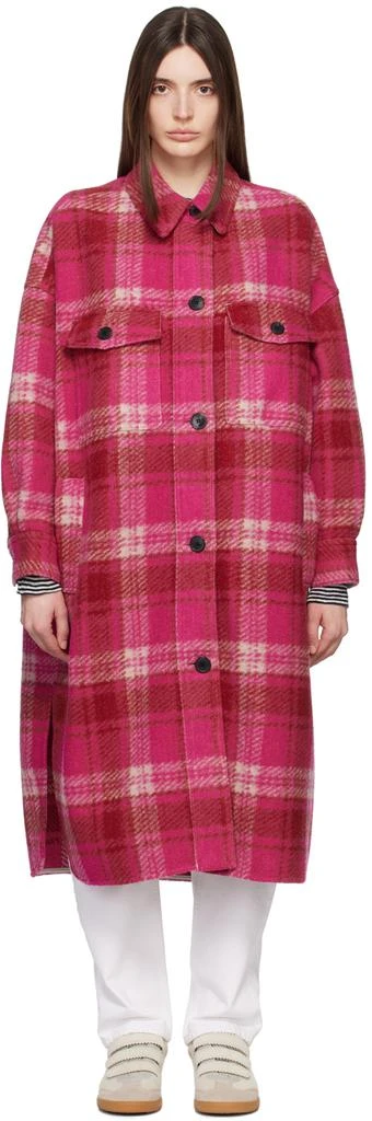 商品Isabel Marant|粉色 Fontizi 大衣,价格¥5965,第1张图片