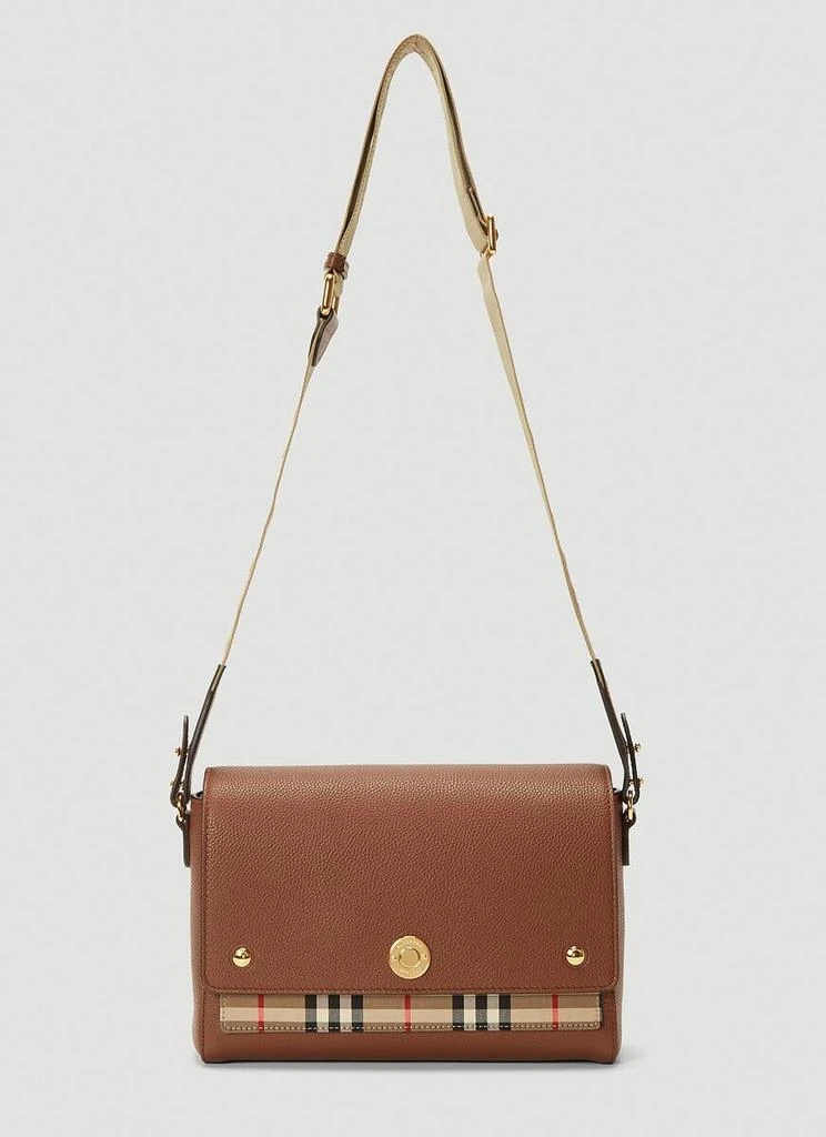 商品Burberry|Burberry Foldover Vintage Check Detail Crossbody Bag,价格¥10162,第1张图片