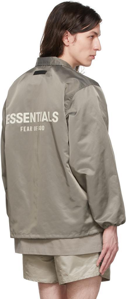 商品Essentials|Taupe Nylon Jacket,价格¥951,第5张图片详细描述