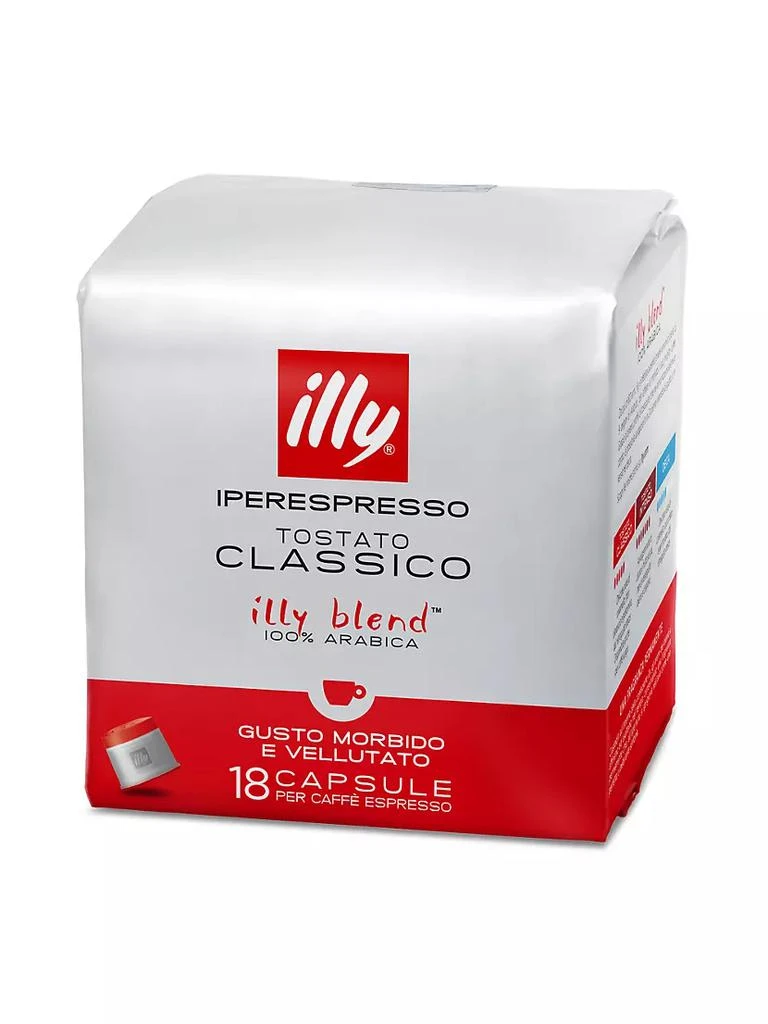 商品ILLY|Iper Coffee 6-Piece 18-Count Classico Capsules Set,价格¥784,第1张图片
